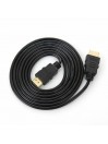 Câble HDMI Rond 3m 2.0V PRO 3D HIGH SPEED FULL HD 1080p 4K