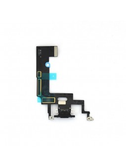 Nappe connecteur port de charge charging flex pour iPhone Xr Noir
