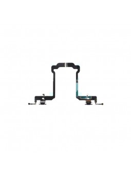 Nappe connecteur port de charge charging flex pour iPhone Xs Noir