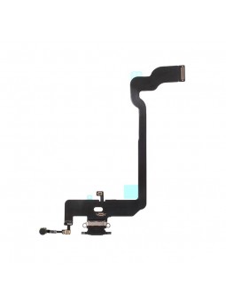 Nappe connecteur port de charge charging flex pour iPhone Xs Noir