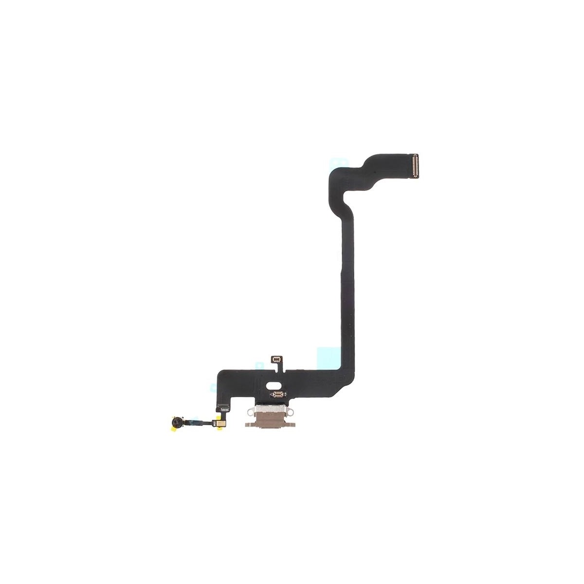 Nappe connecteur port de charge charging flex pour iPhone Xs Or