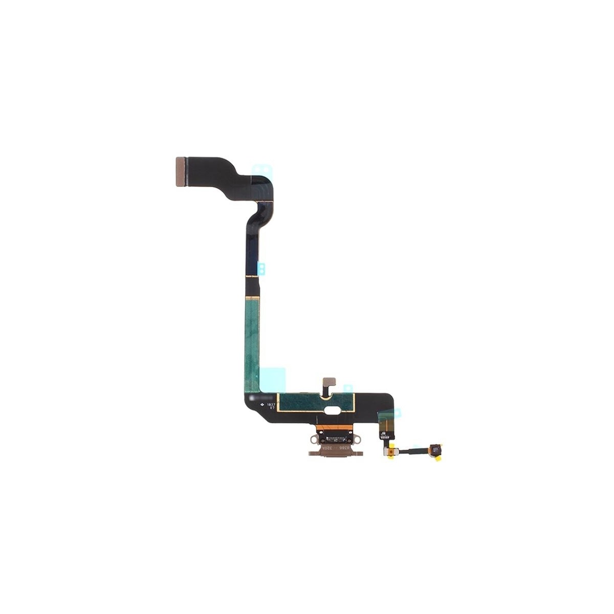 Nappe connecteur port de charge charging flex pour iPhone Xs Or