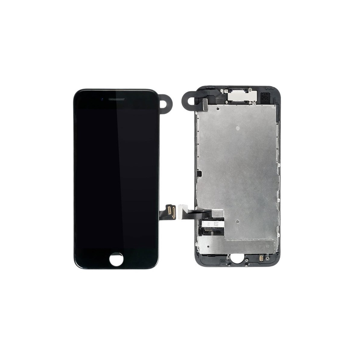 BLOC LCD POUR IPHONE 8 NOIR ASSEMBLÉ VITRE TACTILE + ECRAN LCD SANS OUTILS