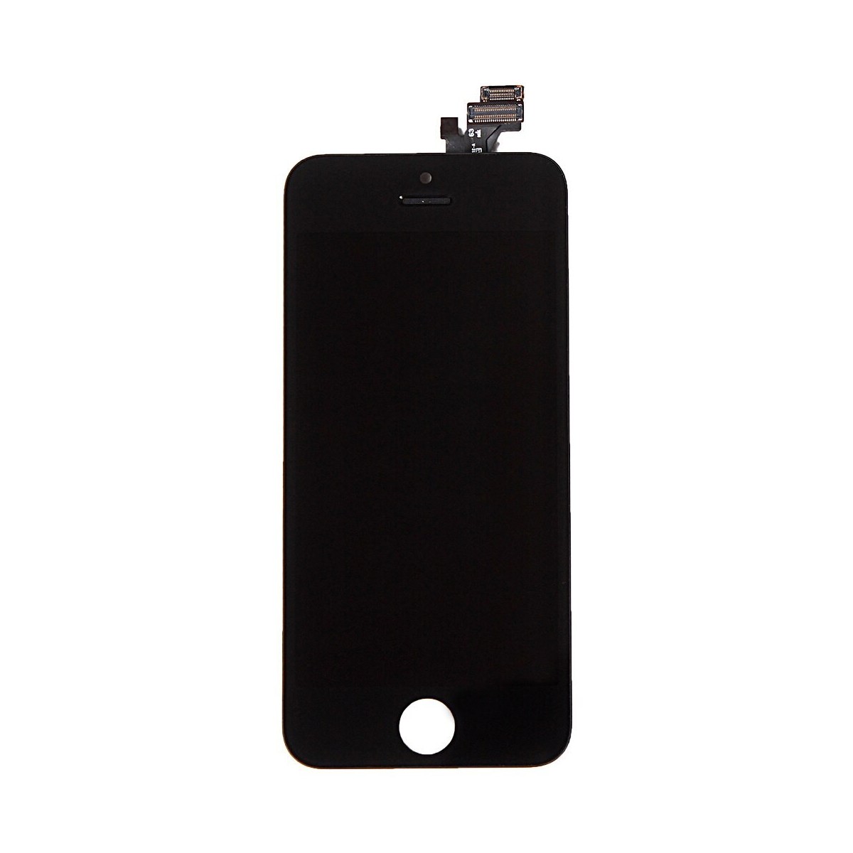 ECRAN LCD POUR IPHONE 5 NOIR RETINA VITRE TACTILE SUR CHASSIS SANS OUTILS