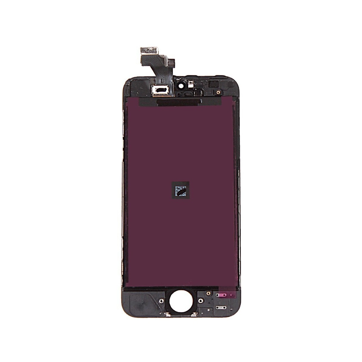 ECRAN LCD POUR IPHONE 5 NOIR RETINA VITRE TACTILE SUR CHASSIS SANS OUTILS