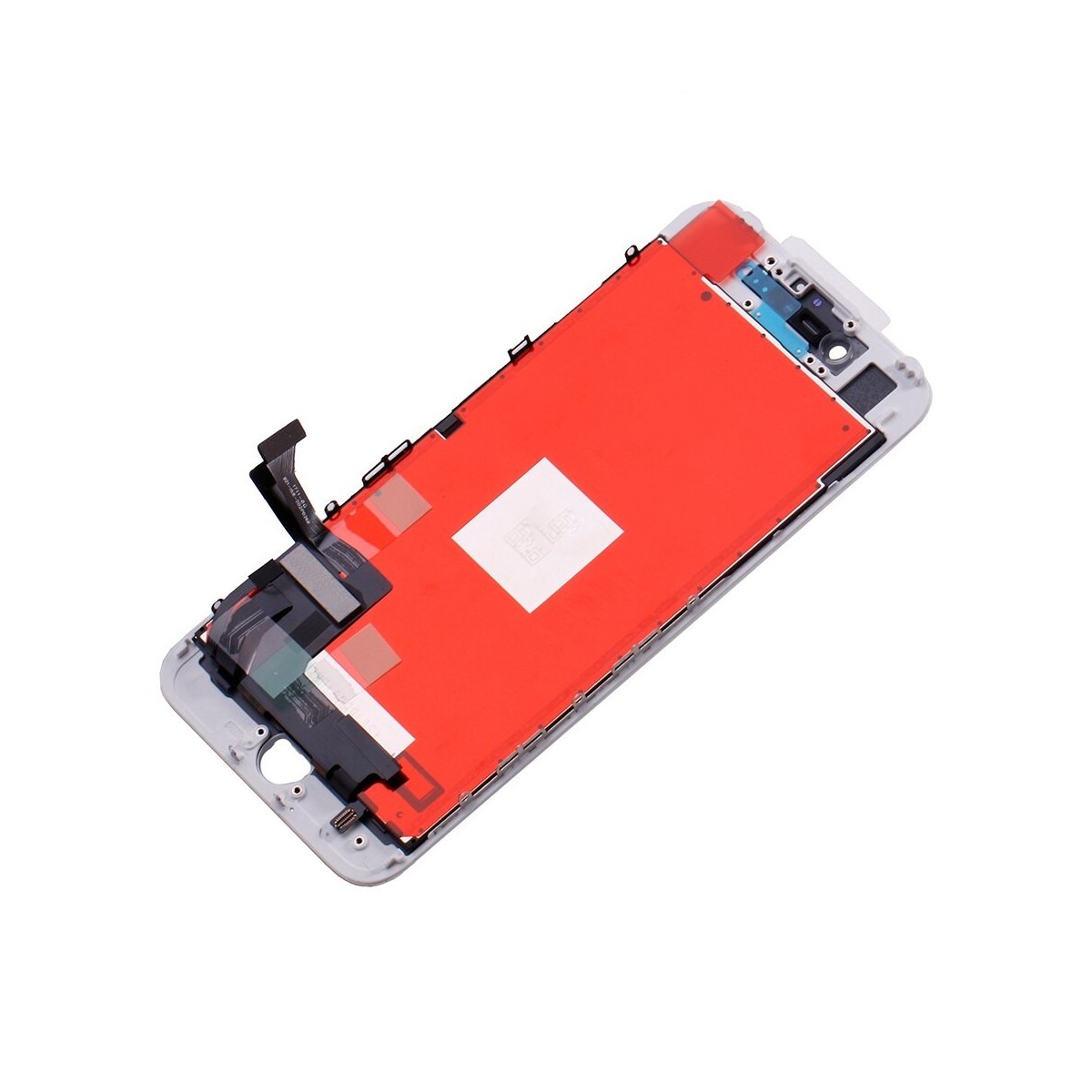 ECRAN LCD POUR IPHONE 7 PLUS BLANC + VITRE TACTILE SUR CHASSIS SANS OUTILS