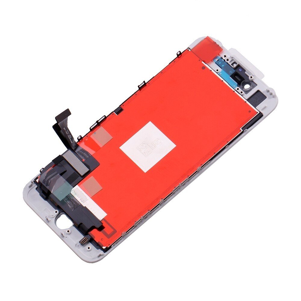 ECRAN LCD POUR IPHONE 7 PLUS BLANC + VITRE TACTILE SUR CHASSIS SANS OUTILS