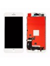 ECRAN LCD POUR IPHONE 8 PLUS BLANC NU + VITRE TACTILE SUR CHASSIS SANS OUTILS