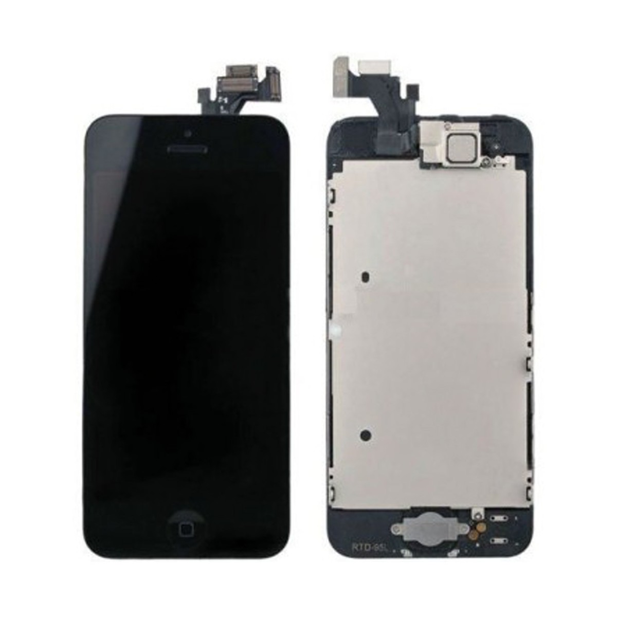 BLOC LCD POUR IPHONE 5 NOIR ASSEMBLÉ VITRE TACTILE + ECRAN LCD RETINA SANS OUTILS