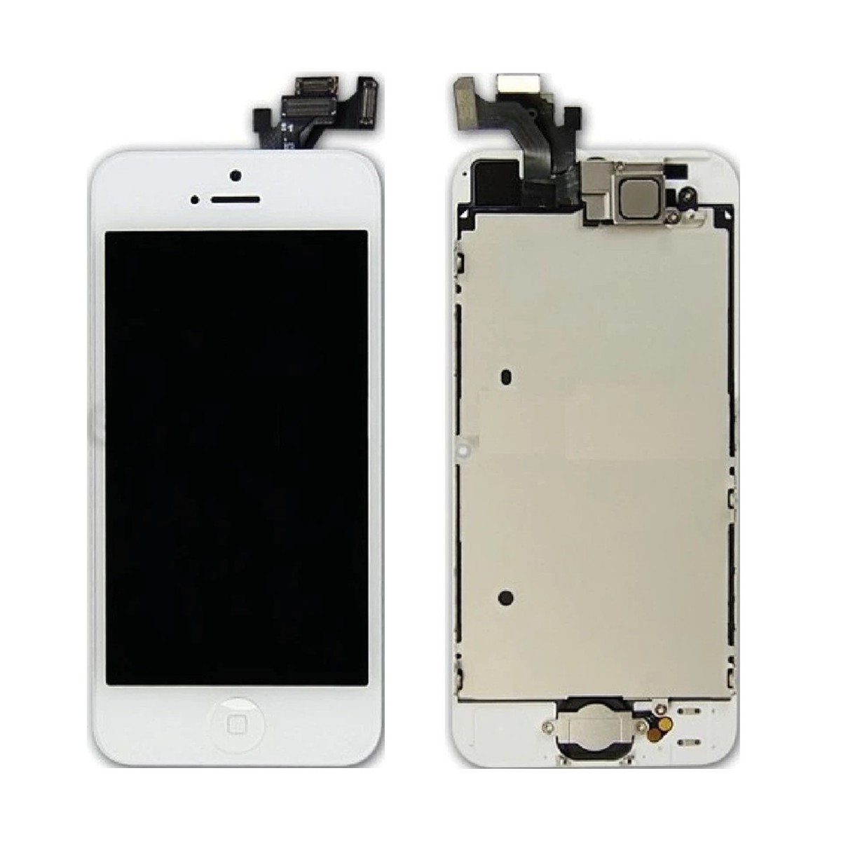 BLOC LCD POUR IPHONE 5 BLANC ASSEMBLÉ VITRE TACTILE + ECRAN LCD RETINA SANS OUTILS