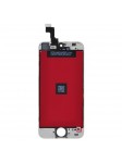 ECRAN LCD POUR IPHONE 5S BLANC RETINA + VITRE TACTILE SANS OUTILS