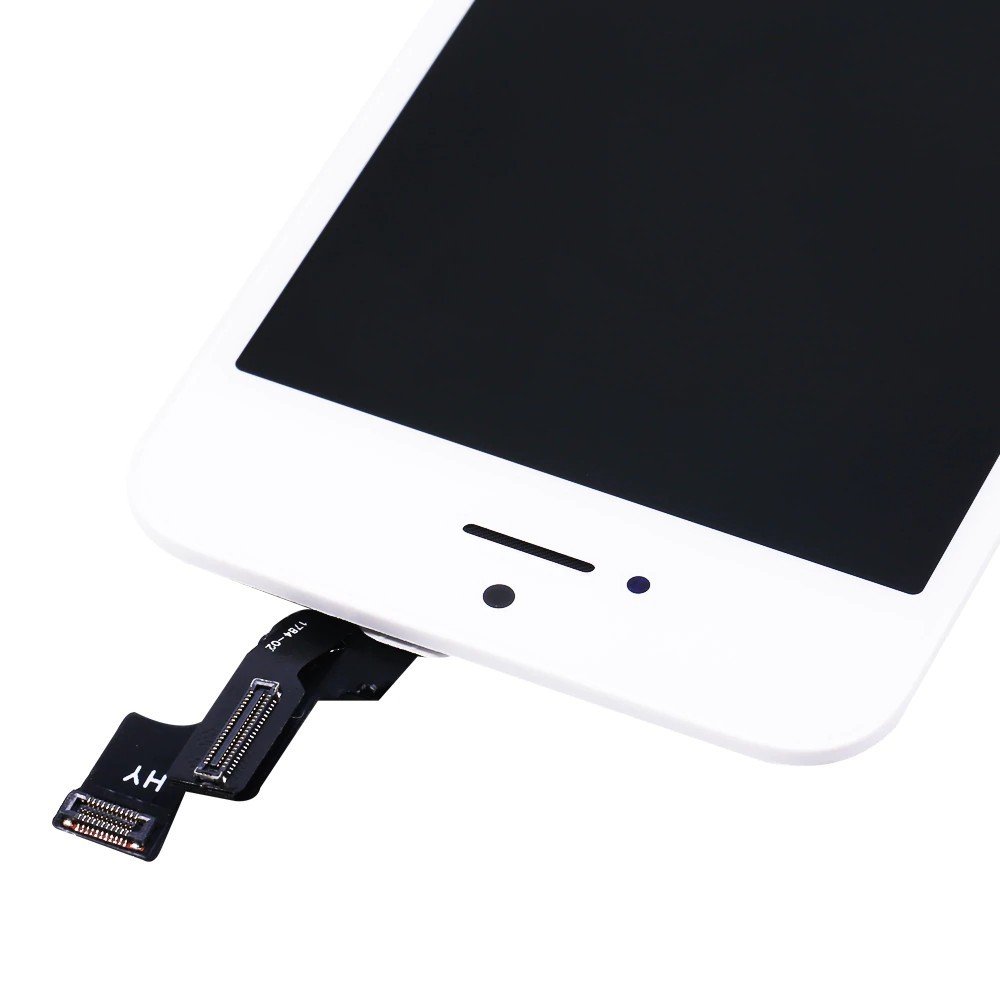 ECRAN LCD POUR IPHONE 5S BLANC RETINA + VITRE TACTILE SANS OUTILS
