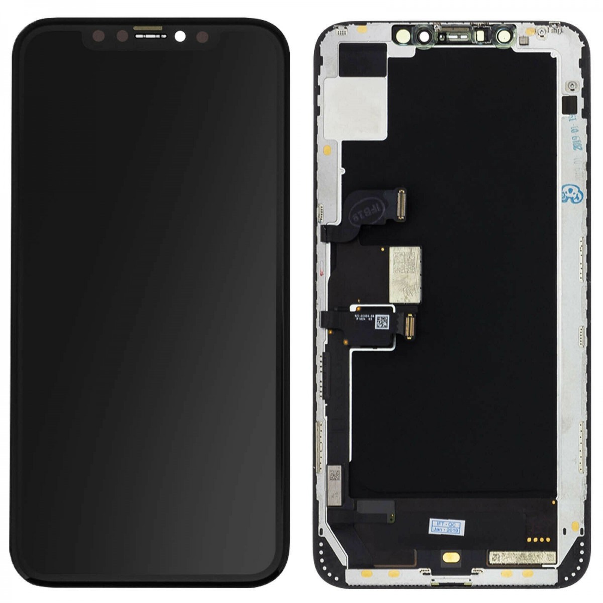 ECRAN POUR IPHONE XS MAX NOIR TFT INCELL LCD VITRE TACTILE SUR CHASSIS SANS OUTILS