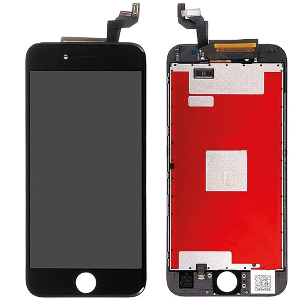 ECRAN LCD POUR IPHONE 6S PLUS NOIR RETINA + VITRE TACTILE SANS OUTILS
