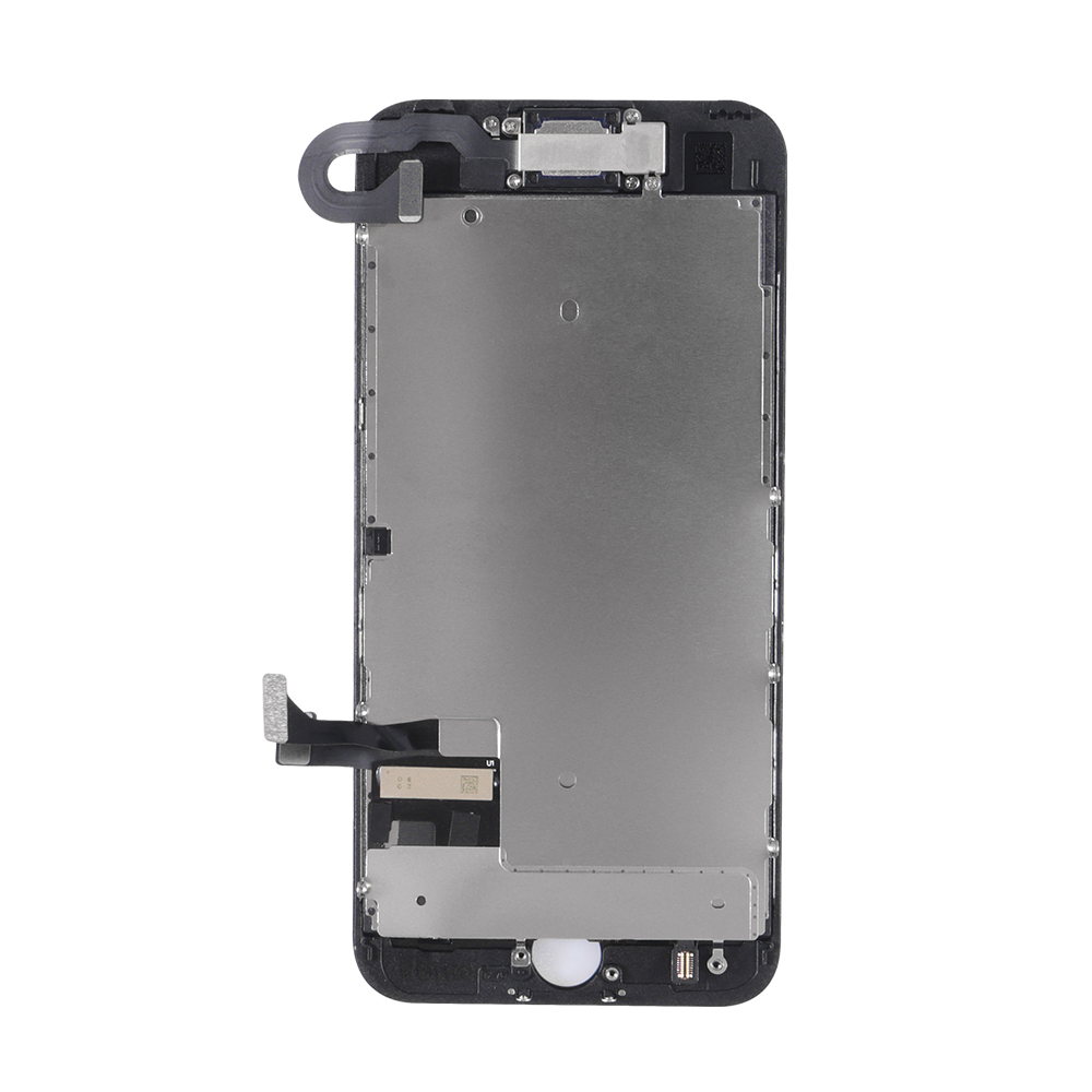 BLOC LCD POUR IPHONE 7 NOIR ASSEMBLÉ VITRE TACTILE + ECRAN LCD SANS OUTILS