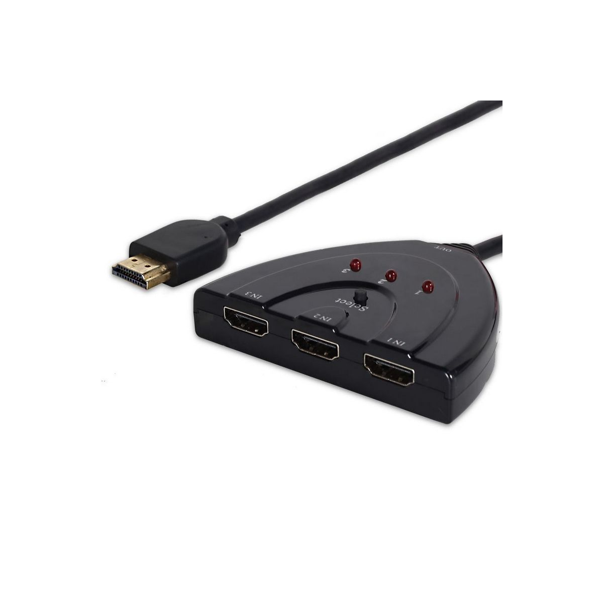 Hdmi Répartiteur switch commutateur avec cable 3 entrees 1 sortie 2K