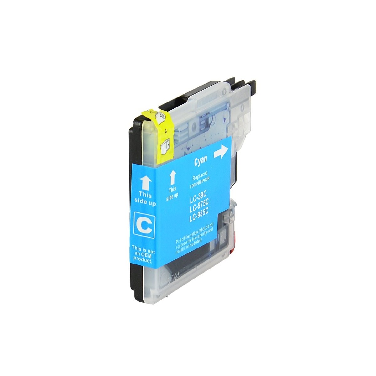 1 Cartouche compatible avec Brother LC-980-985-1100 Cyan