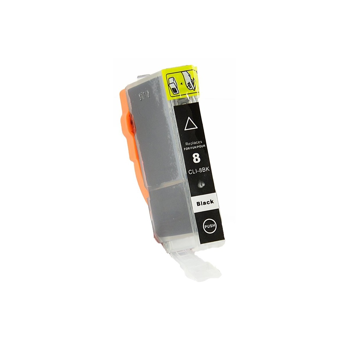 1 Cartouche Noir compatible avec Canon CLI-8BK