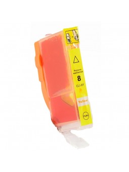 1 Cartouche Yellow compatible avec Canon CLI-8Y