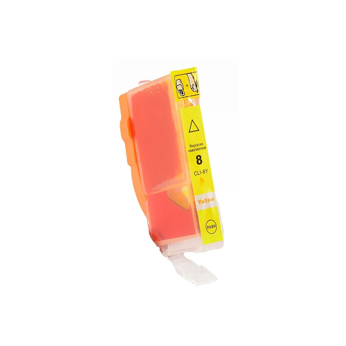 1 Cartouche Yellow compatible avec Canon CLI-8Y