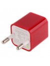 Chargeur Secteur USB pour iPhone Rouge