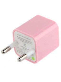 Chargeur Secteur USB pour iPhone Rose