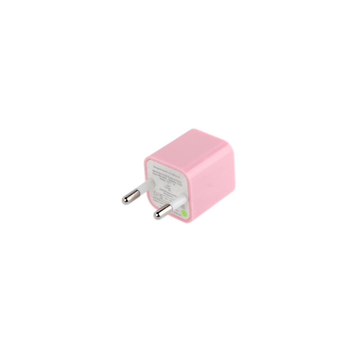 Chargeur Secteur USB pour iPhone Rose