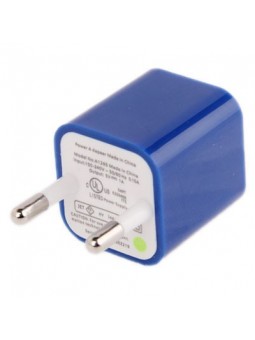 Chargeur Secteur USB pour iPhone Foncé Bleu