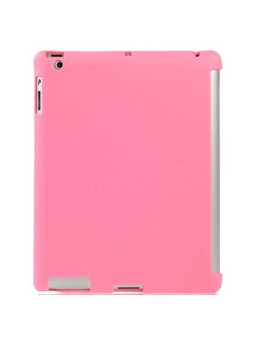 Coque Silicone Gel iPad 3/4 Rose