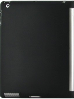 Coque Silicone Gel iPad 3/4 Noir