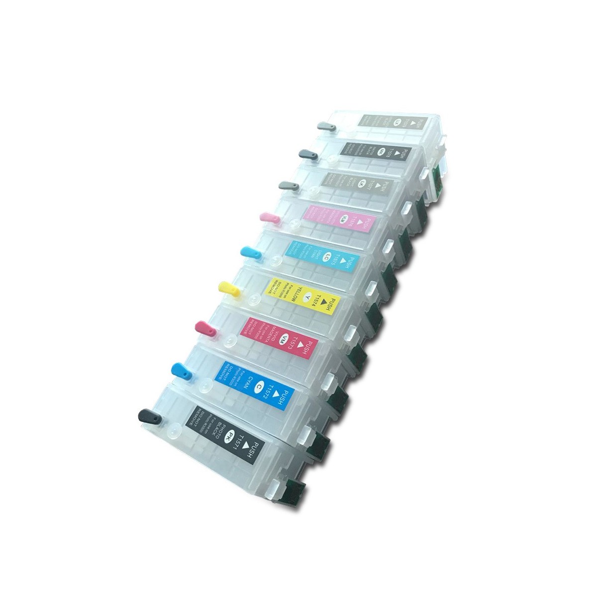 9 Cartouches rechargeables Epson R3000 T1571-T1579