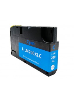 1 Cartouche compatible Lexmark L-LM200XL Cyan