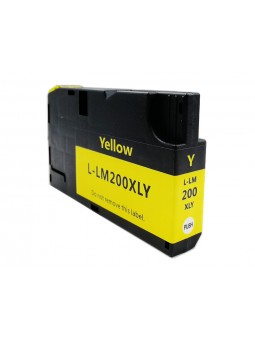 1 Cartouche compatible Lexmark L-LM200XL Yellow