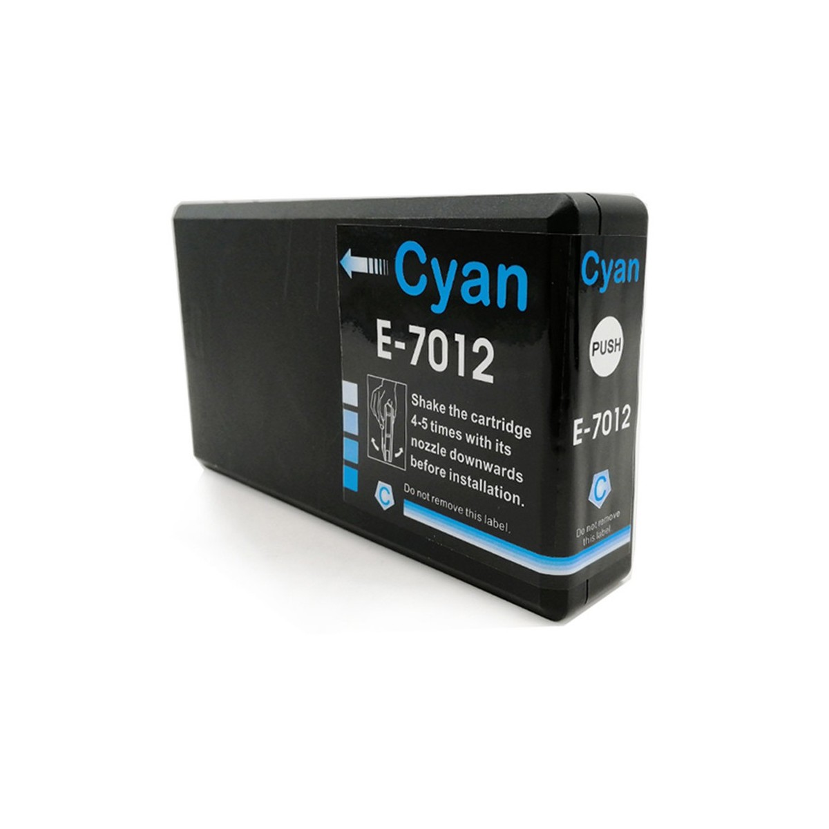 1 Cartouche compatible Epson T7012 Cyan (Série Pyramides)