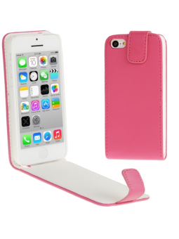 Etui à Clapet Ultra-Fin pour iPhone 5C Rose