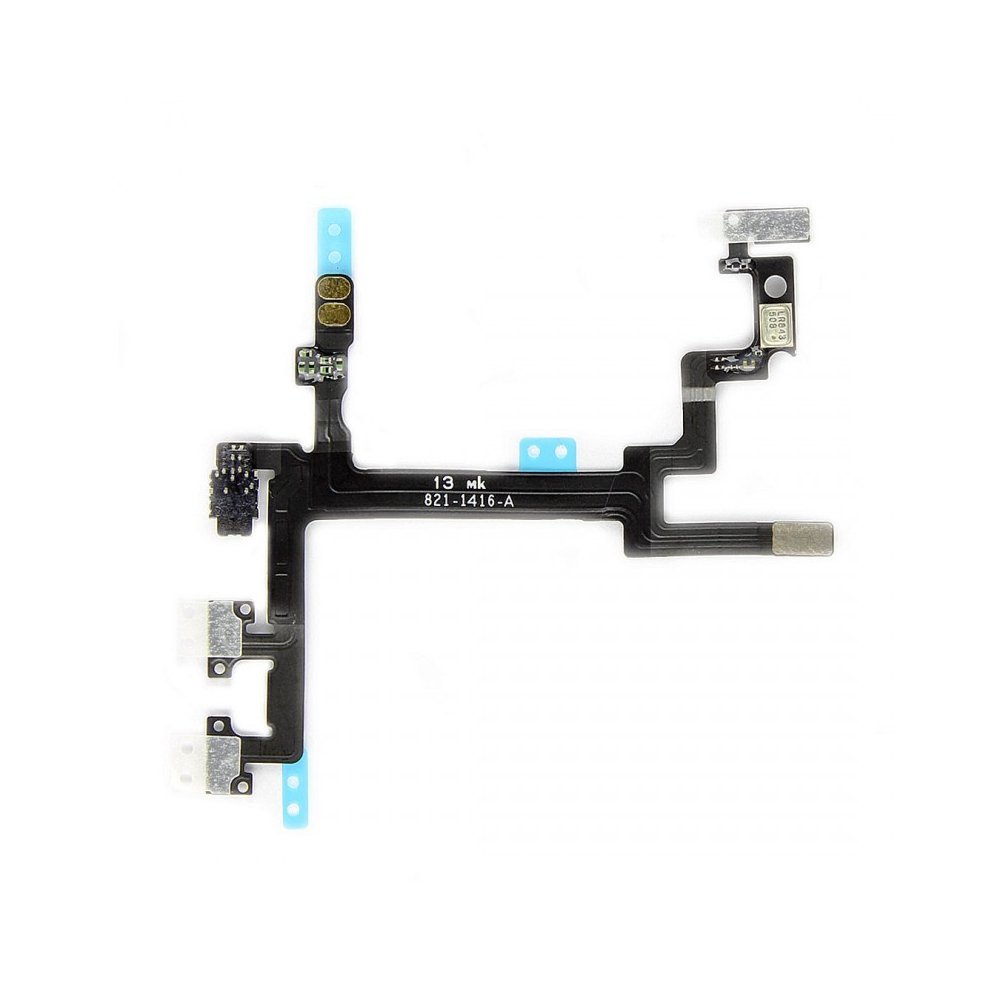 NAPPE FLEX DU BOUTON POWER ON/OFF + VOLUME + VIBREUR pour IPHONE 5