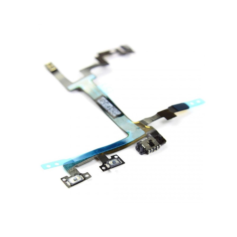 NAPPE FLEX DU BOUTON POWER ON/OFF + VOLUME + VIBREUR pour IPHONE 5