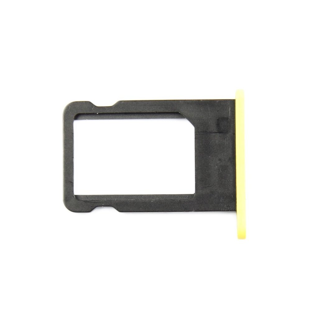 Tiroir Carte Sim pour iPhone 5C Jaune
