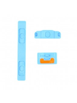 Boutons volume vibreur power Bleu iPhone 5C