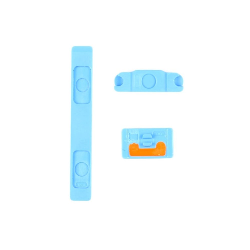 Boutons volume vibreur power Bleu iPhone 5C