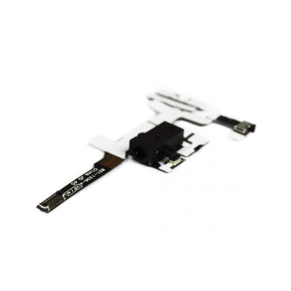 Nappe prise jack vibreur volume audio iPhone 4S Noir