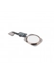 BOUTON HOME + NAPPE POUR IPHONE 6 BLANC-ARGENT