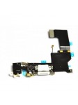 NAPPE DOCK CONNECTEUR DE CHARGE ET JACK POUR IPHONE 5S BLANC