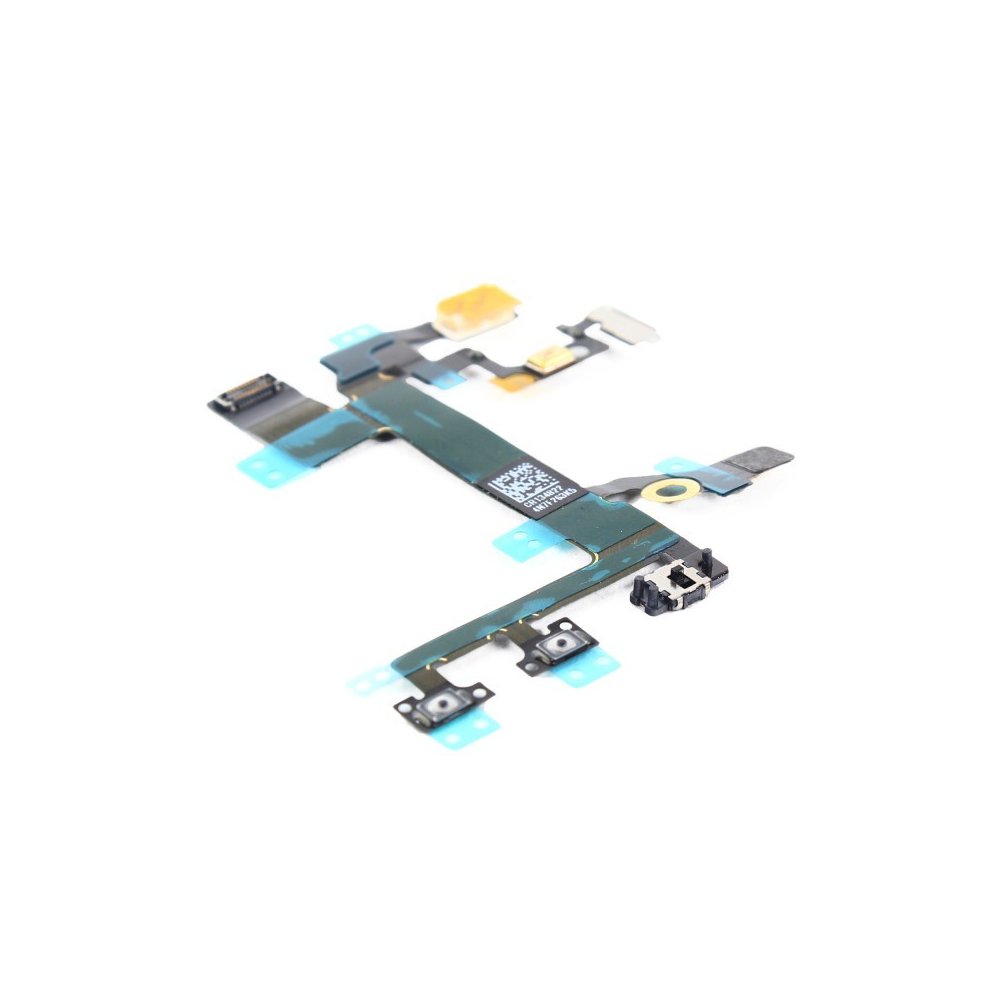 Nappe bouton Power ON/OFF + Volume + Vibreur pour iPhone 5s