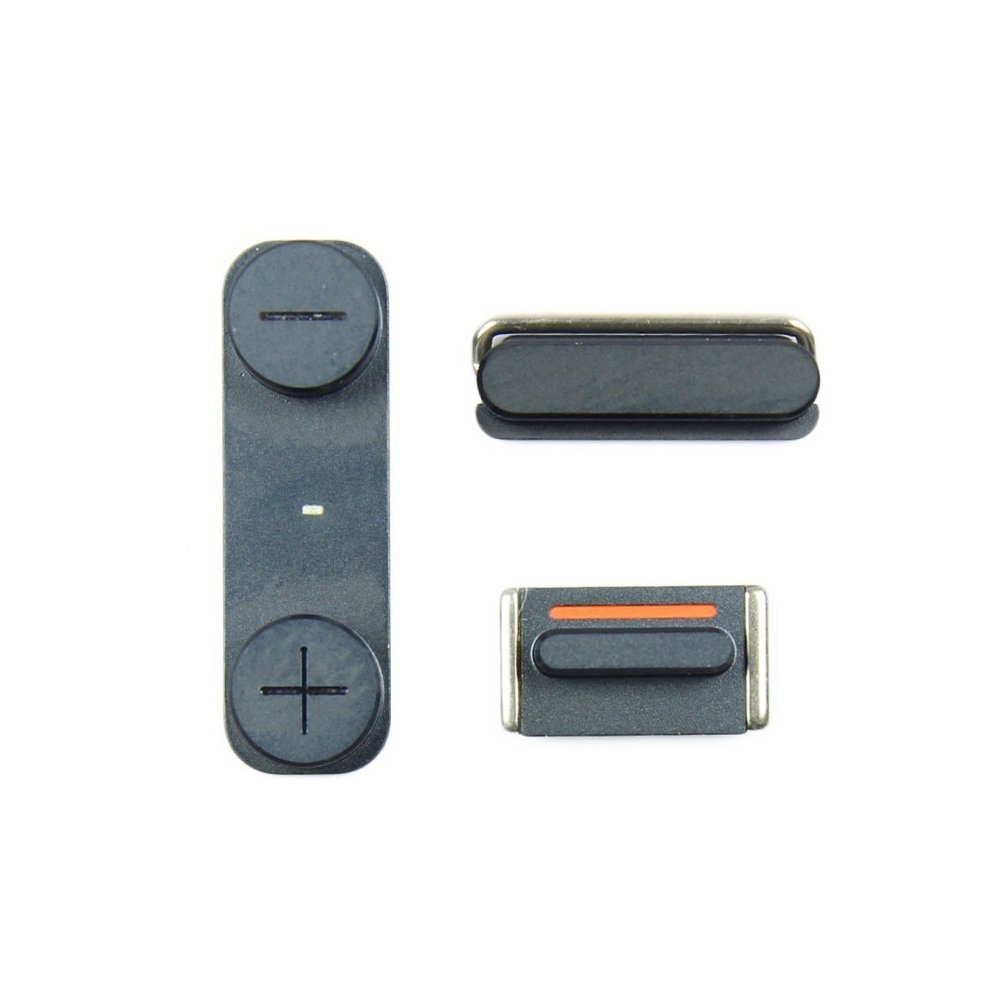 Boutons volume vibreur power Noir iPhone 5S