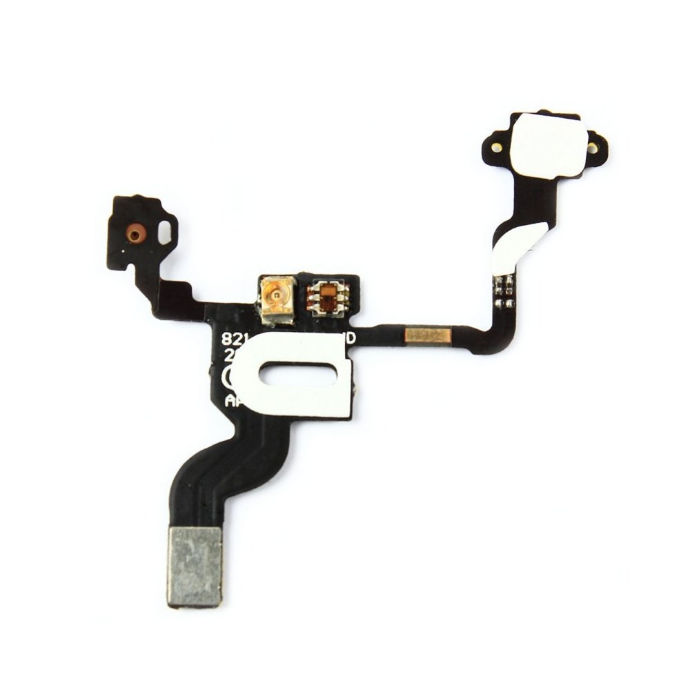 Nappe de Bouton Power On/Off Capteur de Proximité Pour iPhone 4