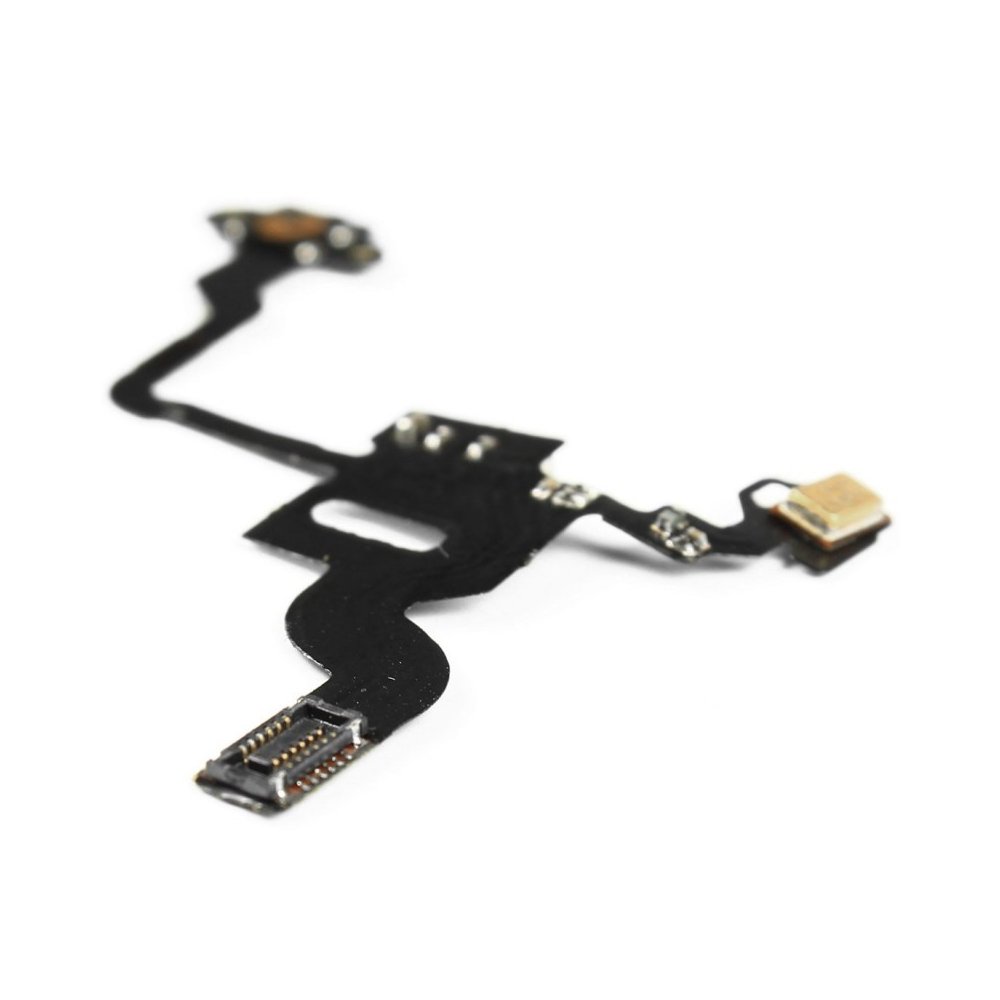 Nappe de Bouton Power On/Off Capteur de Proximité Pour iPhone 4