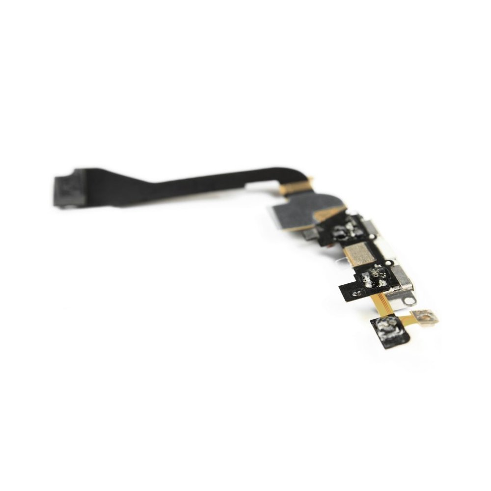 Nappe Connecteur De Charge Blanc Pour iPhone 4