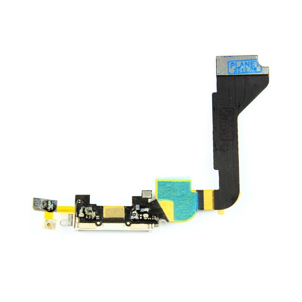 Nappe Connecteur De Charge Blanc Pour iPhone 4