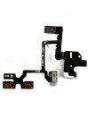 Nappe prise jack vibreur volume audio pour iPhone 4 Blanc